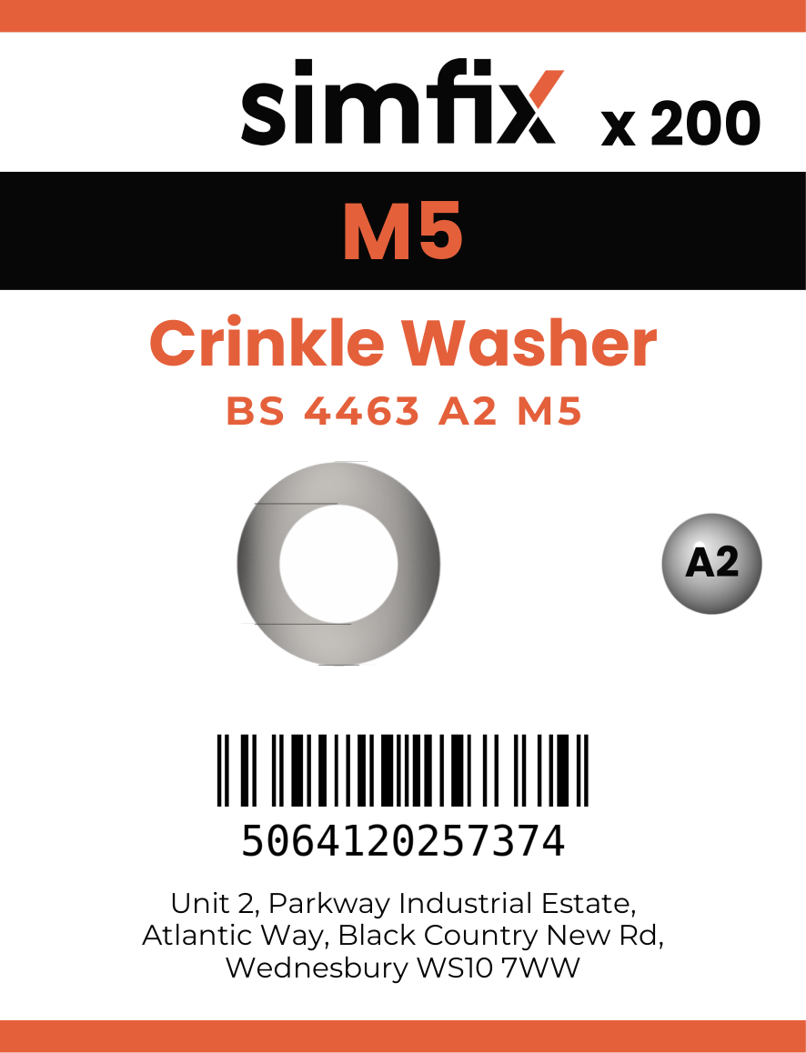 Simfix product label - 4463A2050-T