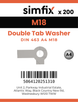 Simfix product label - 463A4190-T