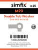 Simfix product label - 463A4210-D