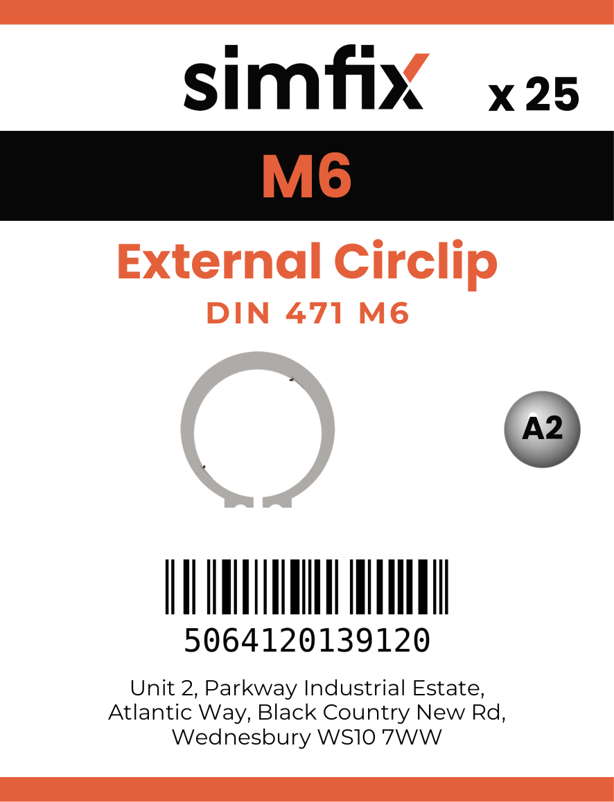 Simfix product label - 471SS420006-D