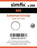 Simfix product label - 471SS420006-T