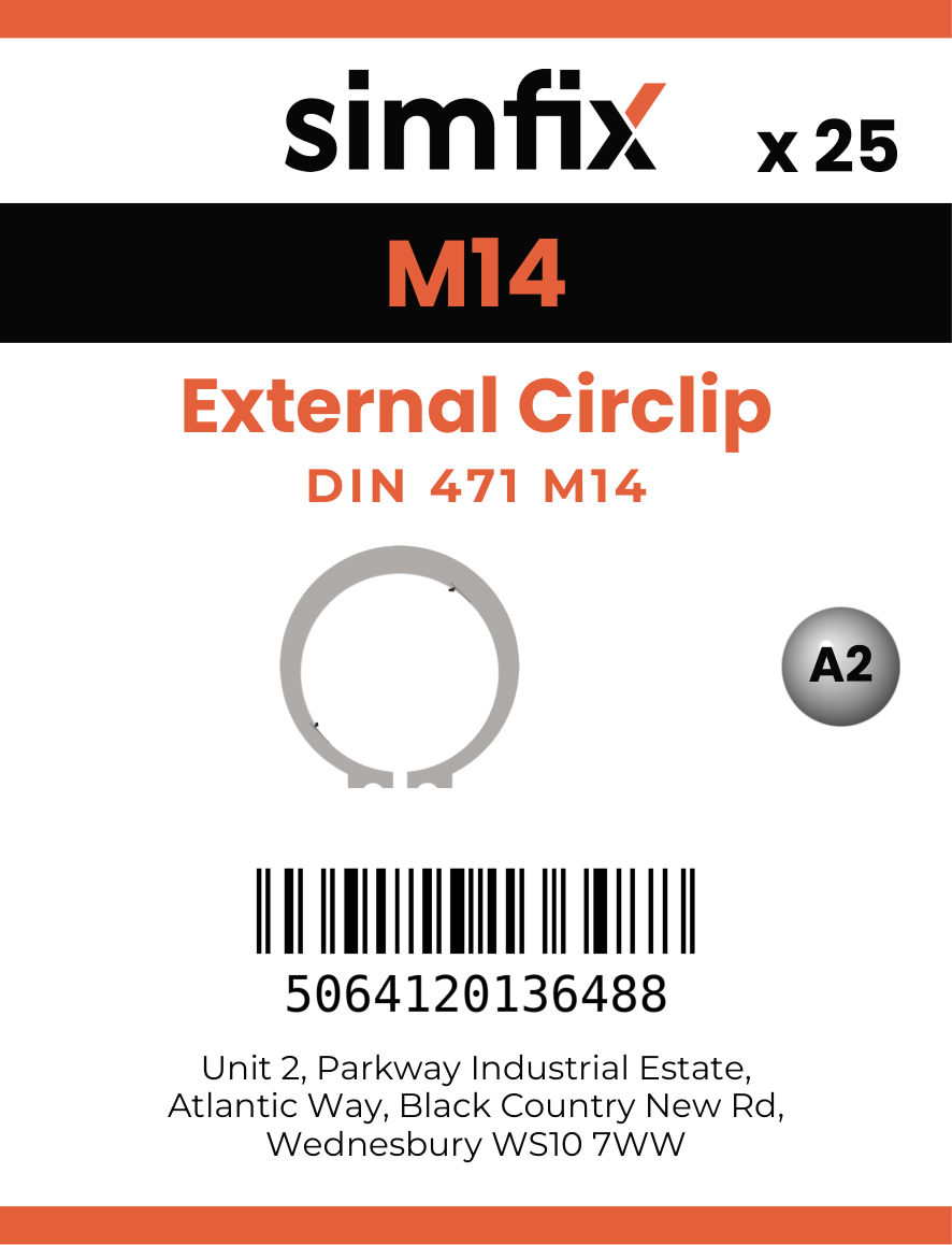 Simfix product label - 471SS420014-D
