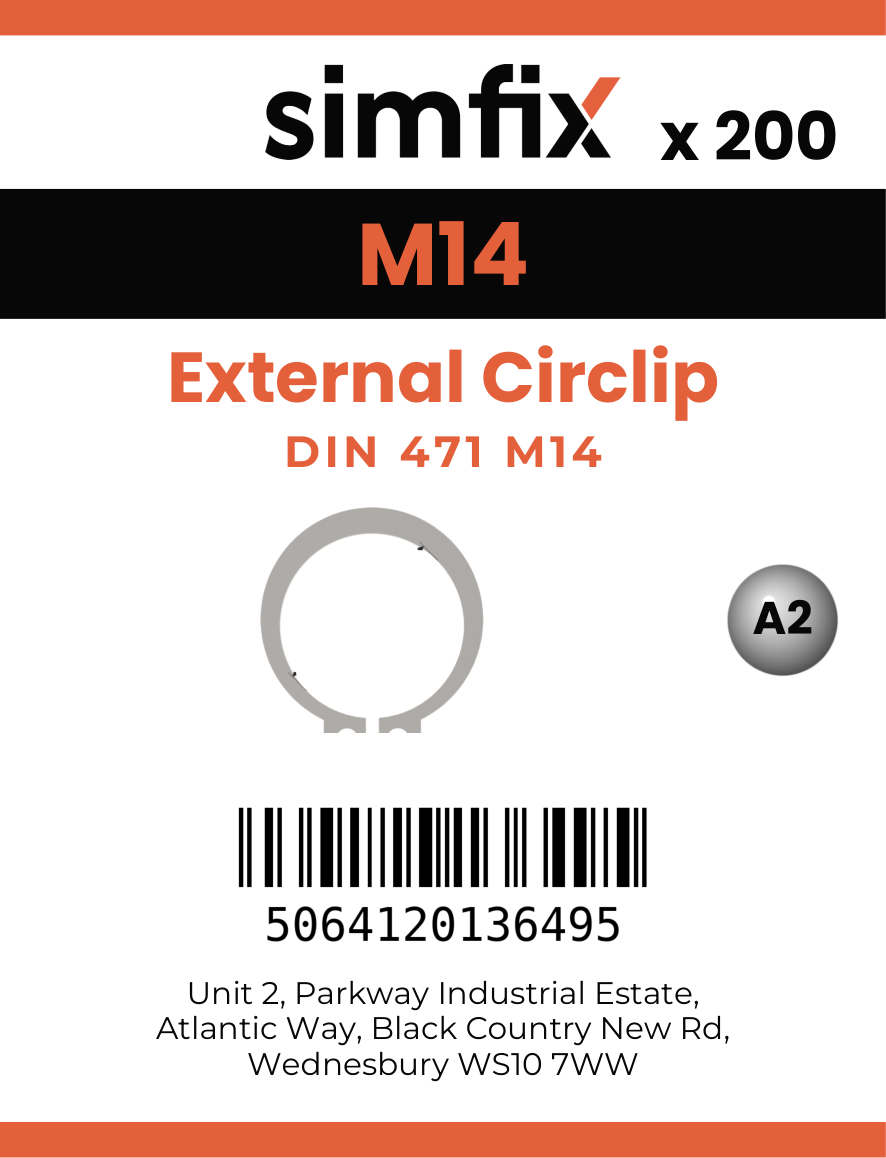 Simfix product label - 471SS420014-T