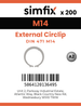 Simfix product label - 471SS420014-T