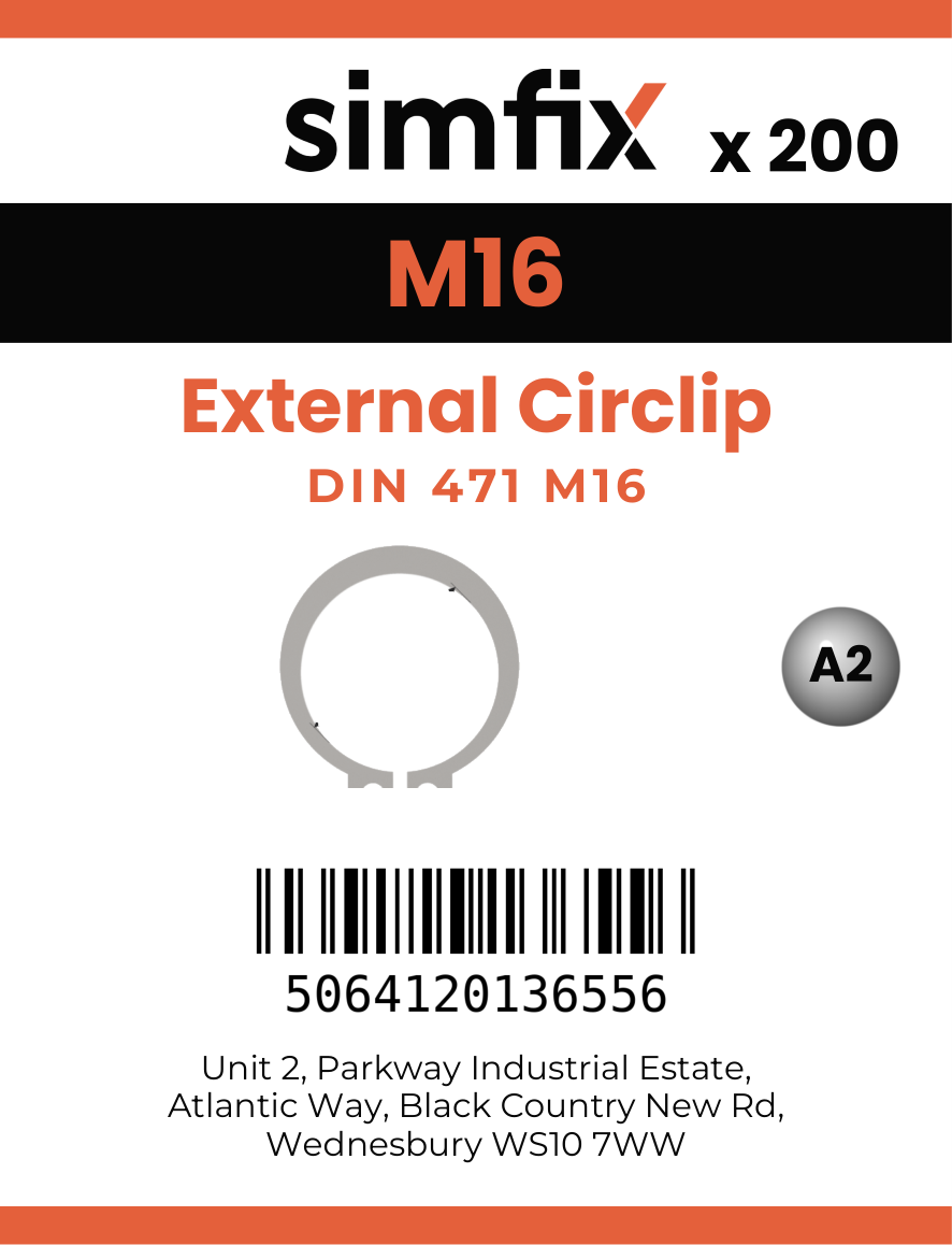 Simfix product label - 471SS420016-T