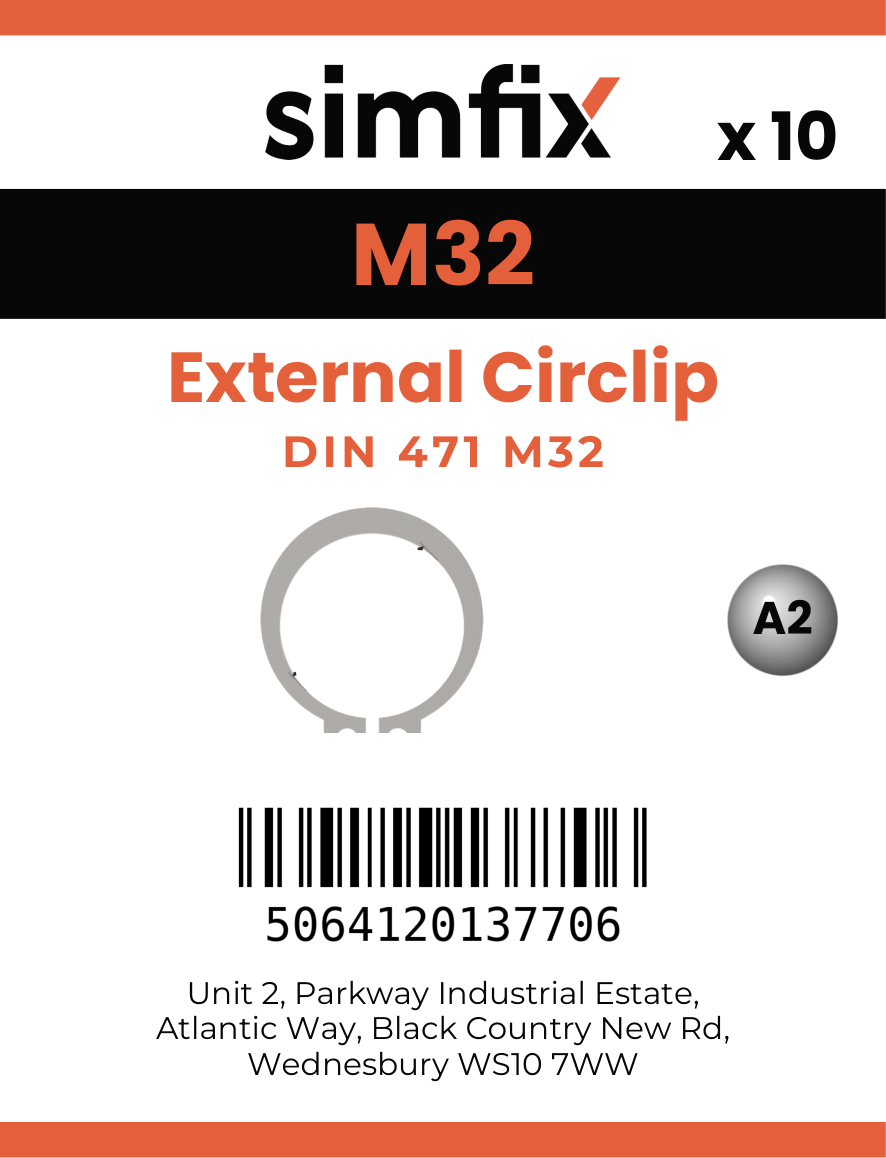 Simfix product label - 471SS420032-D