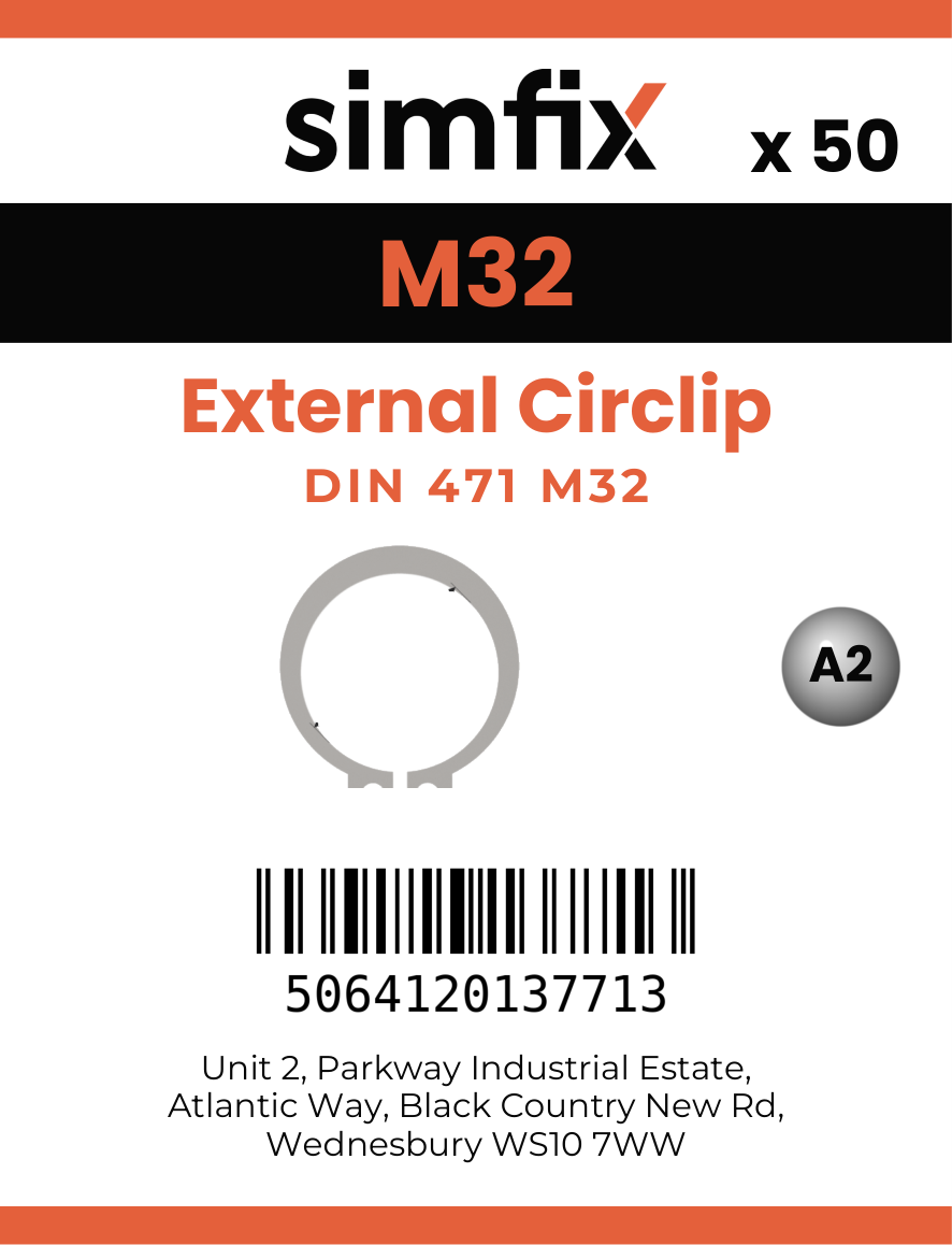 Simfix product label - 471SS420032-T
