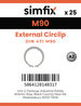 Simfix product label - 471SS420090-T