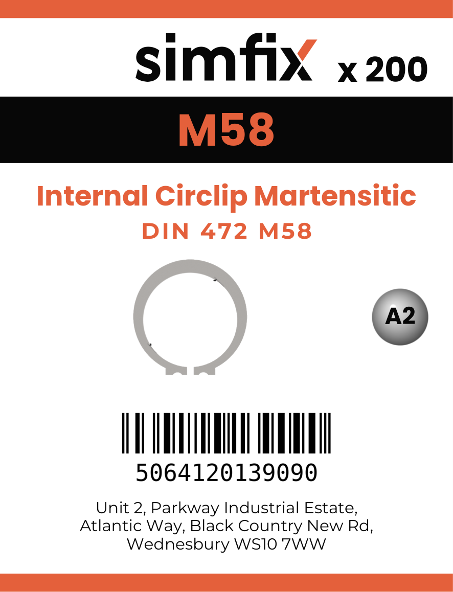 Simfix product label - 472-1.4122-058-T