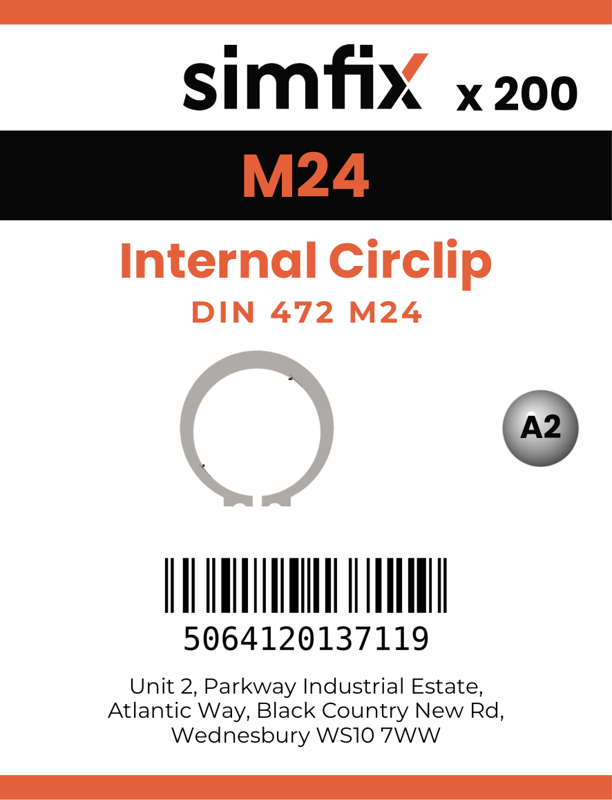 Simfix product label - 472SS420024-T