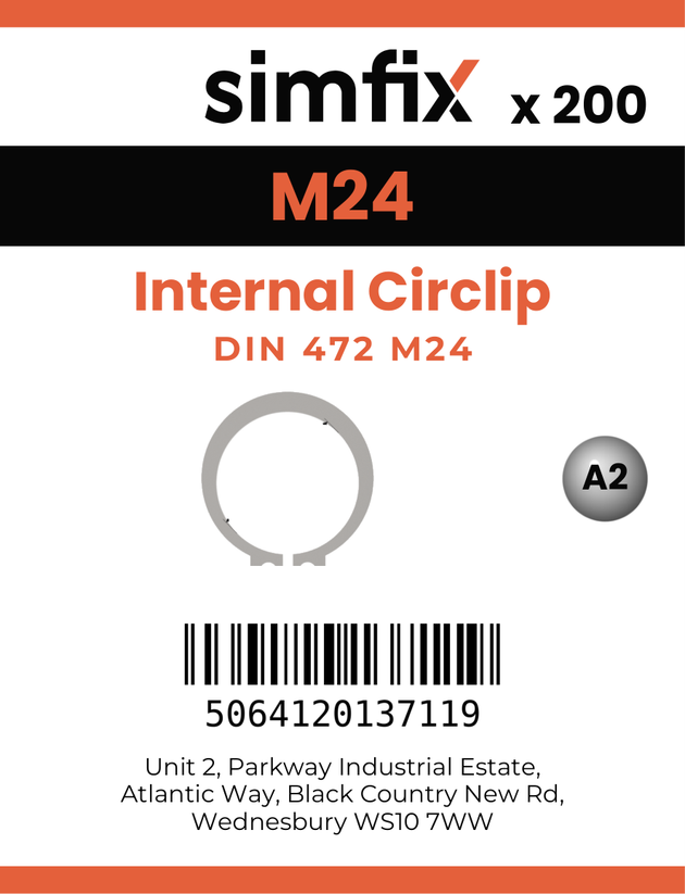 Simfix product label - 472SS420024-T