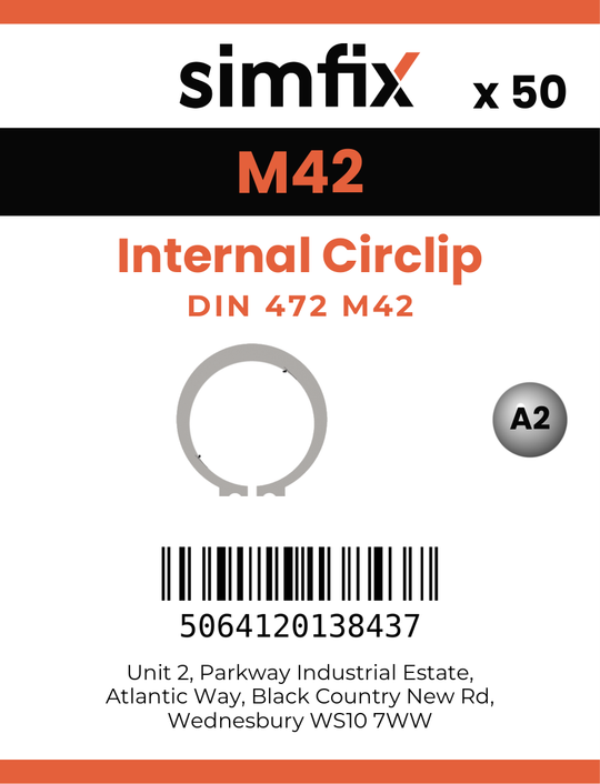Simfix product label - 472SS420042-T