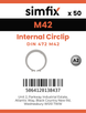 Simfix product label - 472SS420042-T
