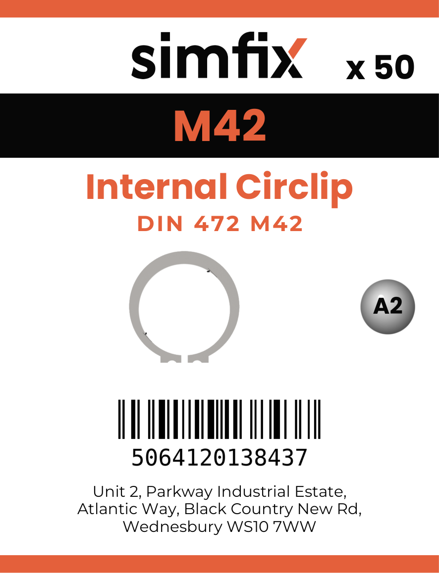 Simfix product label - 472SS420042-T