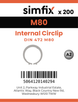 Simfix product label - 472SS420080-T