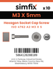 Simfix product label - 4762A20300570-D