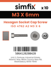 Simfix product label - 4762A20300670-D