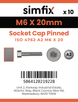 Simfix product label - 4762A206020PIN-D
