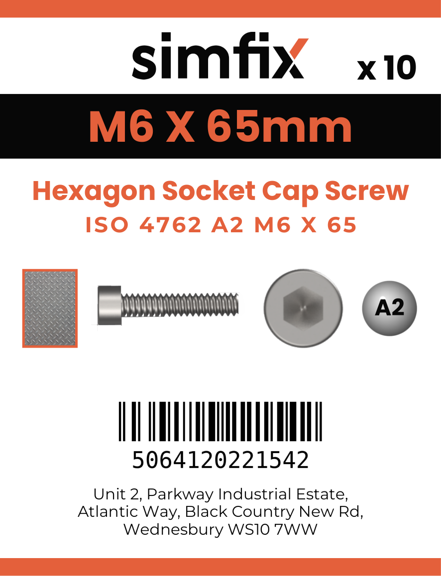 Simfix product label - 4762A20606570-D