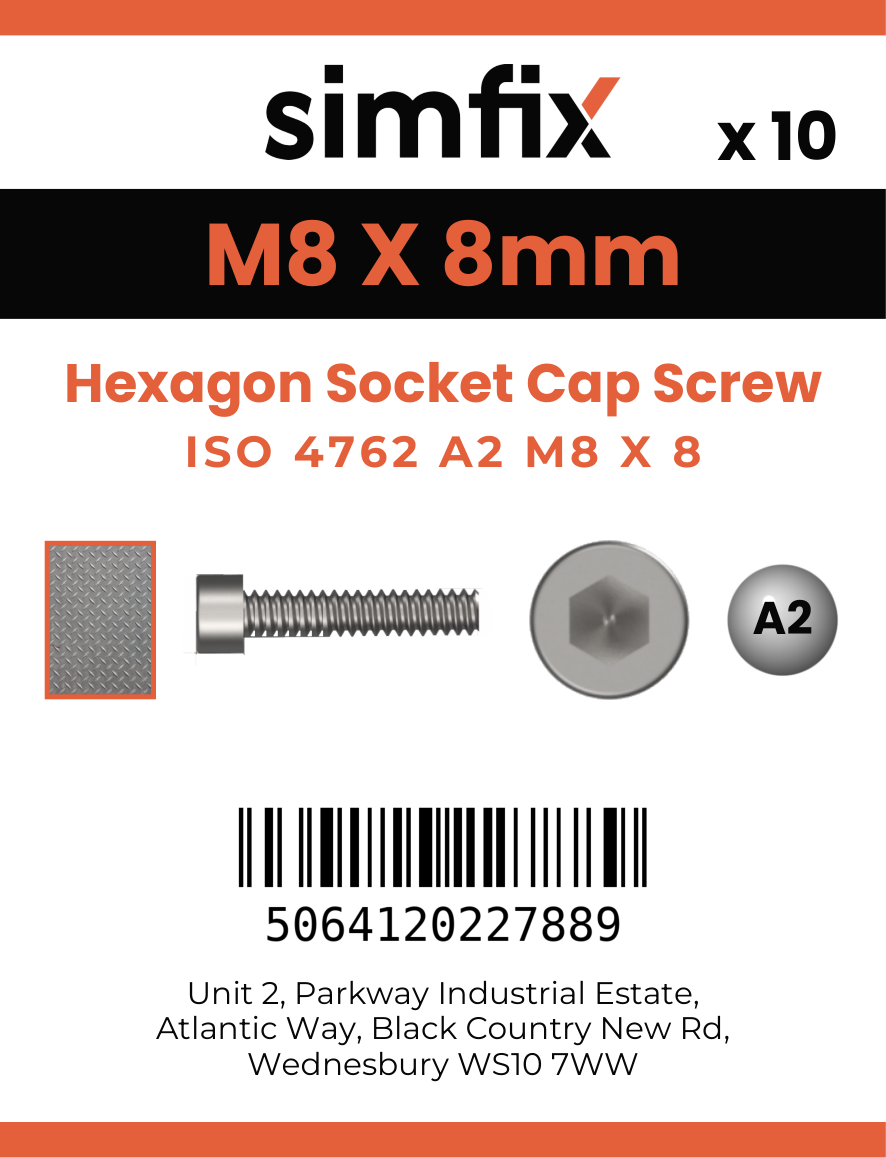 Simfix product label - 4762A20800870-D