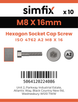 Simfix product label - 4762A20801670-D