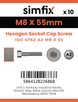 Simfix product label - 4762A20805570-D
