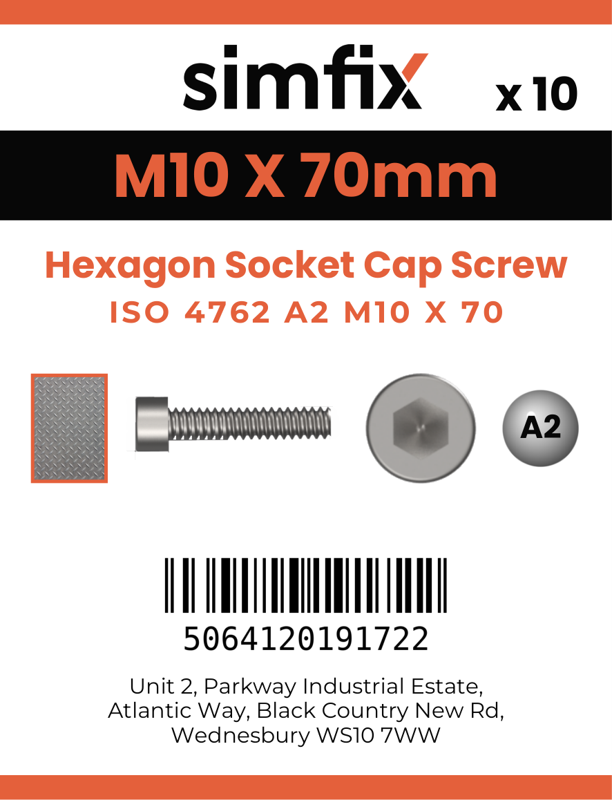 Simfix product label - 4762A21007070-D
