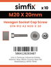 Simfix product label - 4762A22002070-D