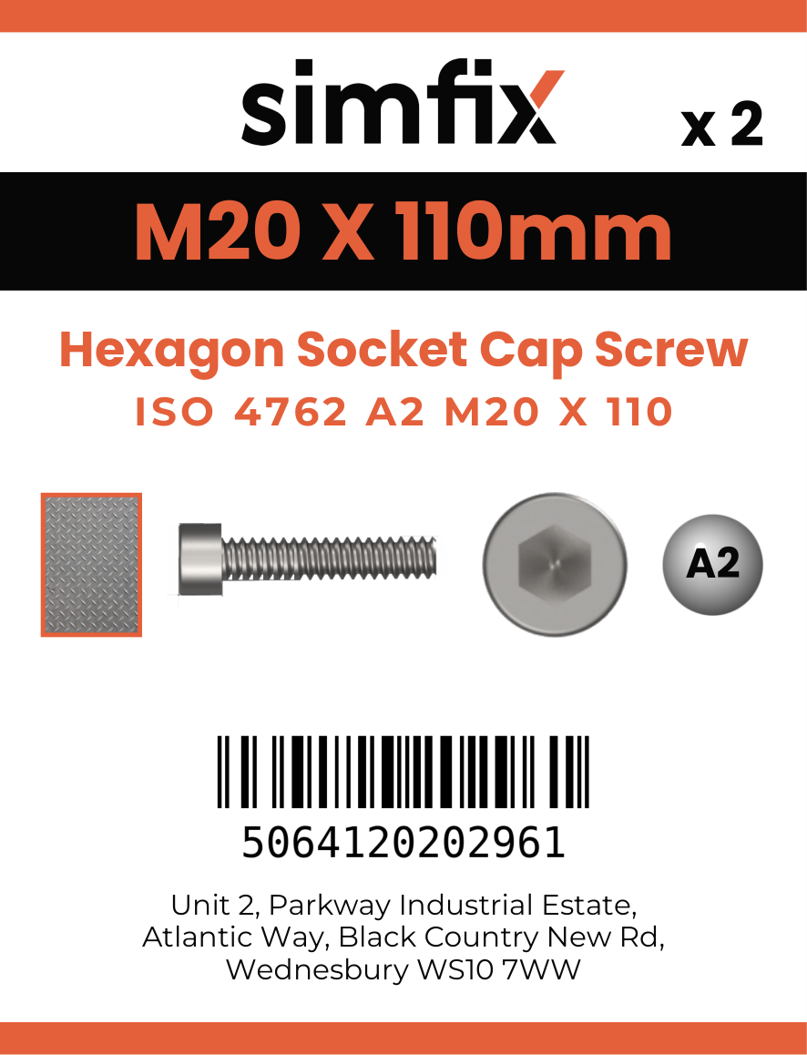 Simfix product label - 4762A22011070-D
