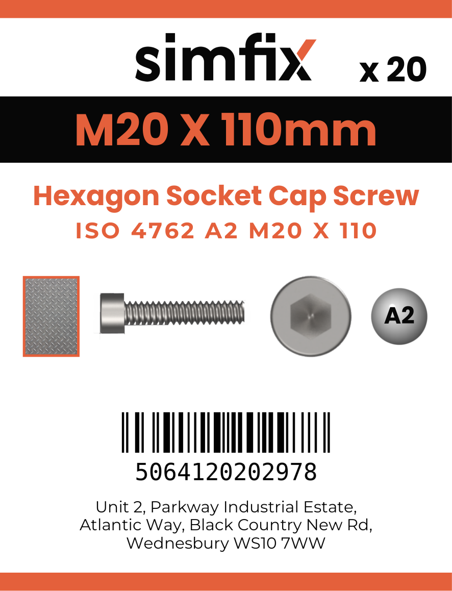 Simfix product label - 4762A22011070-T