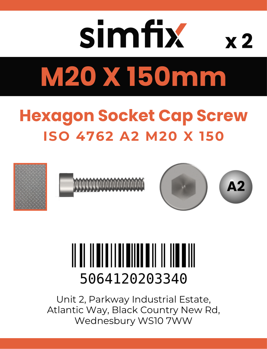 Simfix product label - 4762A22015070-D