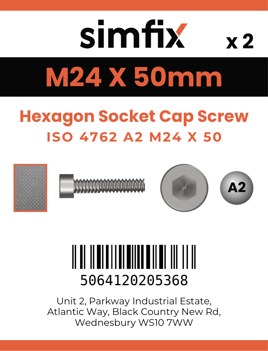 Simfix product label - 4762A22405070-D