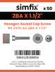 Simfix product label - 4762A22BA038-T