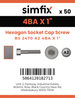 Simfix product label - 4762A24BA025-T