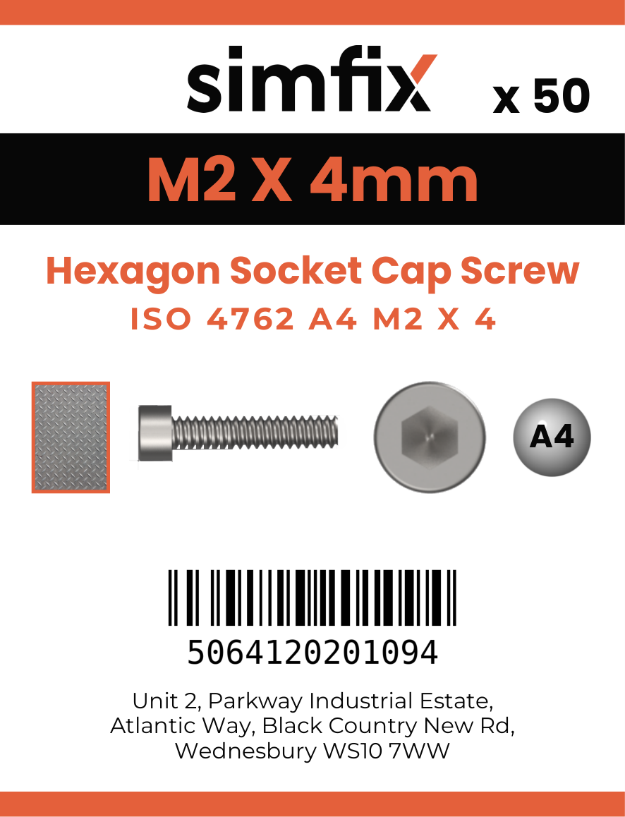 Simfix product label - 4762A40200470-T