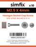 Simfix product label - 4762A402500470-D