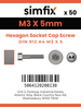 Simfix product label - 4762A40300570-T