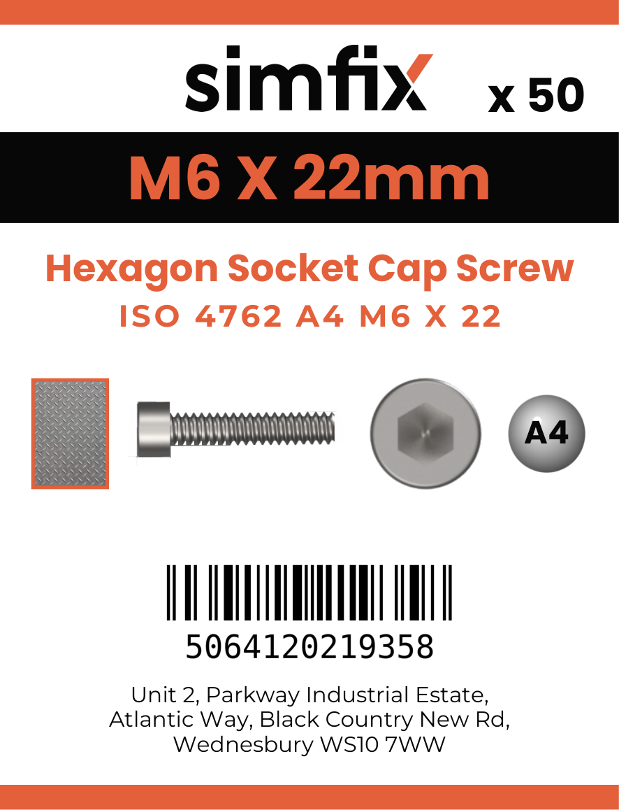 Simfix product label - 4762A40602270-T