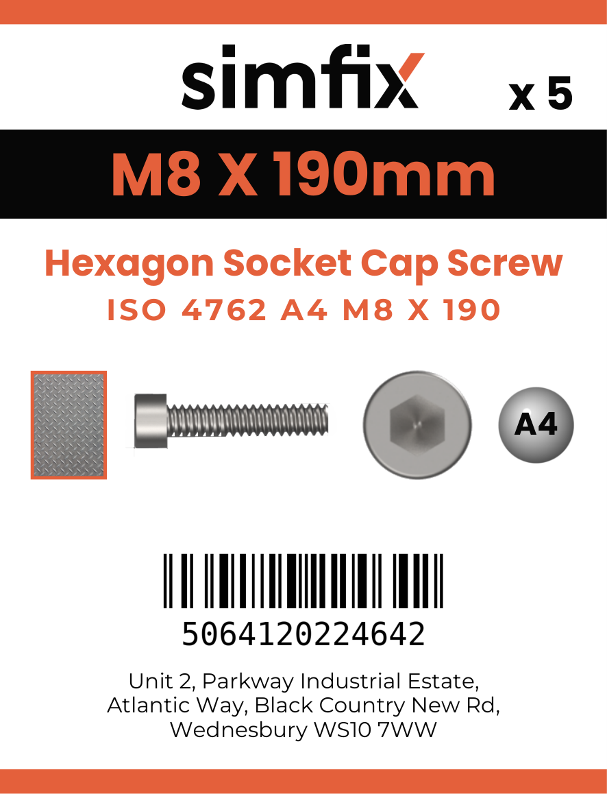 Simfix product label - 4762A40819070-D