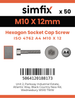 Simfix product label - 4762A41001270-T
