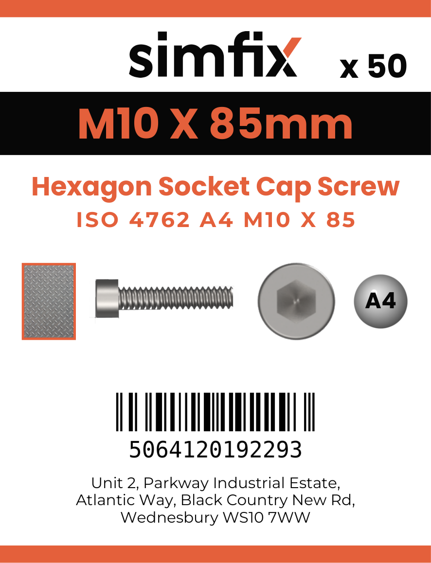 Simfix product label - 4762A41008570-T