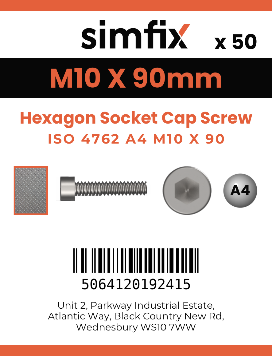 Simfix product label - 4762A41009070-T