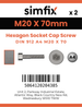 Simfix product label - 4762A42007070-D