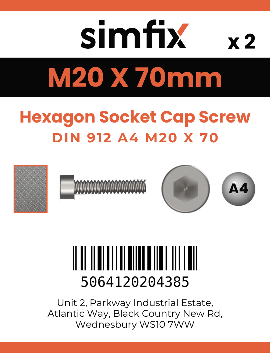 Simfix product label - 4762A42007070-D