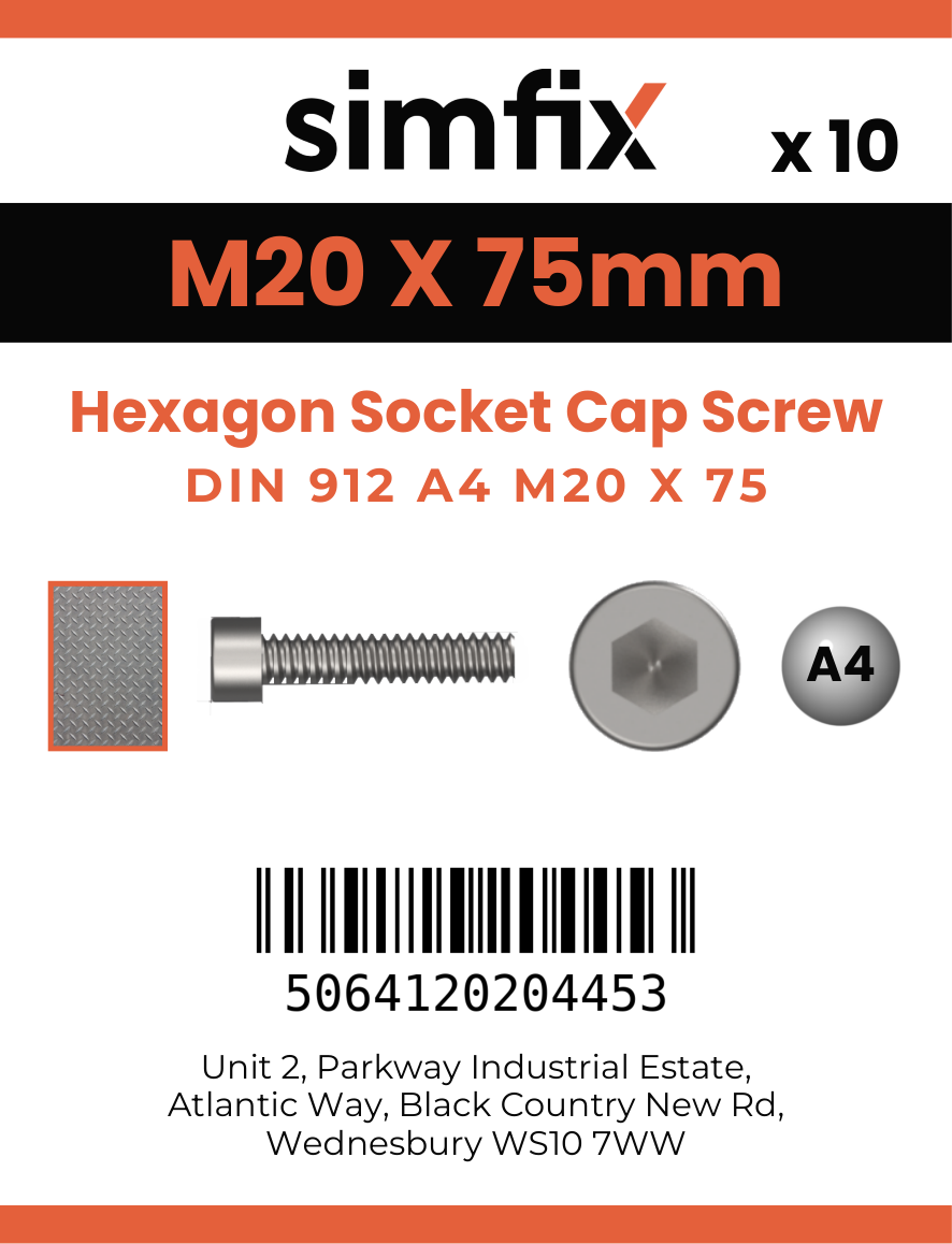 Simfix product label - 4762A42007570-T