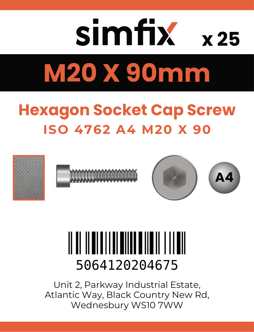 Simfix product label - 4762A42009070-T