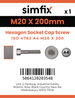 Simfix product label - 4762A42020080-D