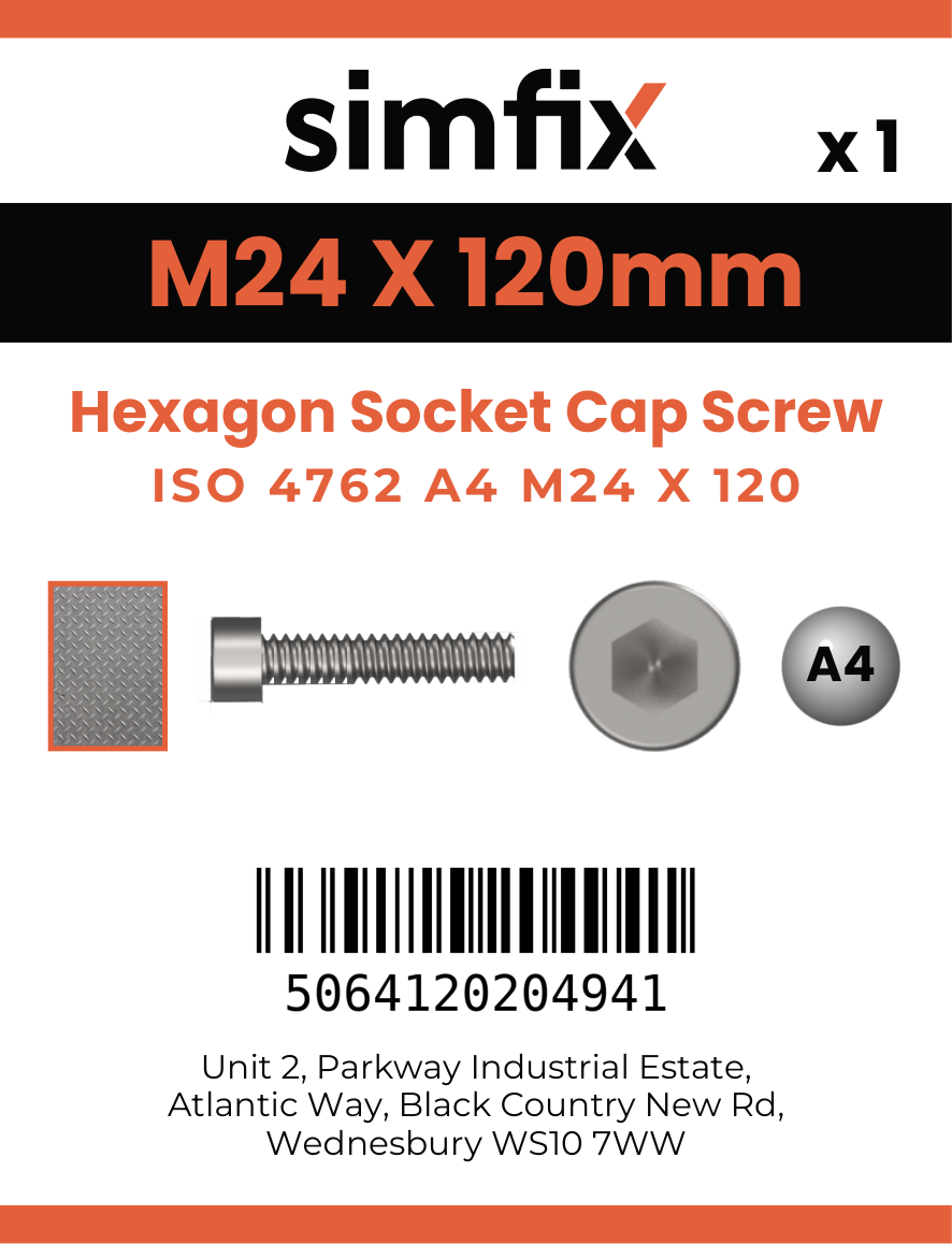 Simfix product label - 4762A42412080-D