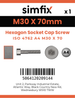 Simfix product label - 4762A43007070-D