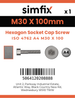 Simfix product label - 4762A43010070-D
